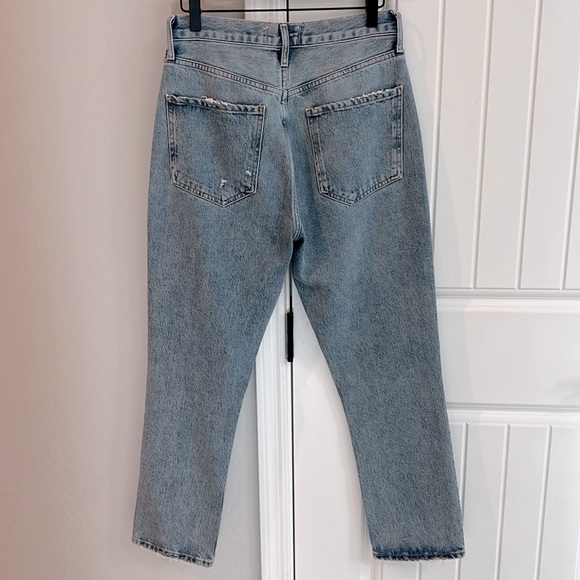 Agolde Riley High Rise Straight - Picture 3 of 4